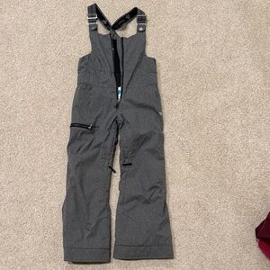 Obermeyer Charcoal Kids Snow Overalls
